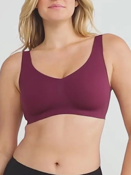 Honeylove Softform Pullover Bra Wireless Medium 36b 36c Fig